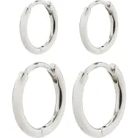 Pilgrim Boucles d'oreilles 'ARIELLA' argent
