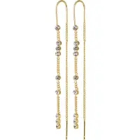 Pilgrim Boucles d'oreilles 'Kamari' or / transparent
