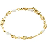 Pilgrim Bracelet or / blanc