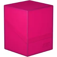 Ultimate Guard Boulder 100+, Boîte de rangement pour 100 cartes TCG double-sleeves, Rhodonite, Stockage sécurisé et durable