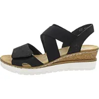 Rieker Sandales femme noir de de la taille 36 à 42