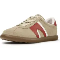 Camper Baskets basses ' Pelotas Soller ' beige clair / rouge / blanc