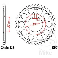 JT Sprockets Couronne moto JTR807,44