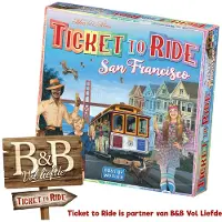 Days of Wonder -Ticket pour conduire le jeu de société à San Francisco