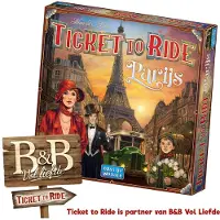 Asmodee - jeu ticket to ride paris