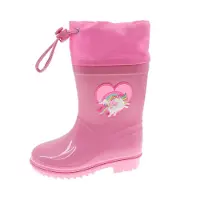 Beppi Bottes en caoutchouc fuchsia