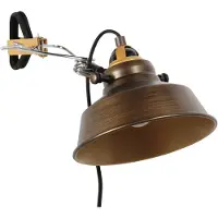 Steinhauer Applique murale - bronze - Nove - plastique métal - Ø 18cm - E27 - 1320BR -