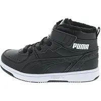 Puma Baskets Rebound Joy PS pour garçons, imperméables, couleur noire