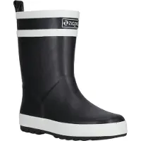 ZigZag Bottes en caoutchouc pour enfants, en caoutchouc naturel de haute qualité, modèle 1001 Noir, taille 28