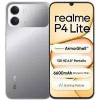 Realme P4 Lite Double SIM - Gris - 128 Go