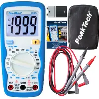 Peaktech Multimètre numérique P1035 2000 Counts 600V AC/DC 10A DC