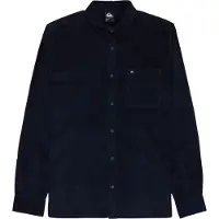 Quiksilver - Chemise en velours côtelé - Smoke Trail Cord Shirt Dark Navy en Coton - Taille XL