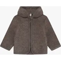 Huttelihut Gilet - Polaire en laine - Brown Mélange av. Oreilles - - 74 - Gilet