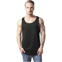 Urban Classics Débardeur de - Débardeur Jersey - S - XL - pour Homme - noir - Taille L