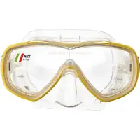 Cressi Masque Onda - Verre Droit - Jaune