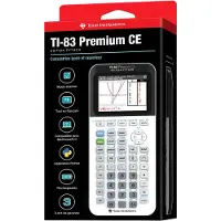 Texas Instruments Calculatrice graphique TI‑83 Premium CE Edition Python