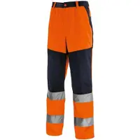TeXXor Warnschutz-Bundhose ROCHESTER leuchtorange/navy Gr. 52 (52)
