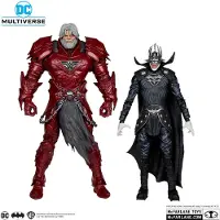 Mcfarlane Toys Batman Who Laughs & Merciless Figure 18 Cm Rouge