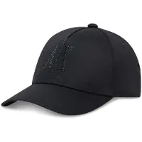 Armani Exchange pour femme. XW000957AF13846UC001 Casquette Basic noire (OSFA), Casuel, Coton