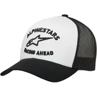 Alpinestars Casquette Trucker Triple White Black White, Taille: One Size