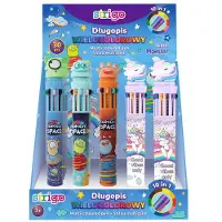 PRODUCENT Stylo Multicolore 10 Couleurs Monster & Unicorn Strigo P30 Mix Prix Par Pièce