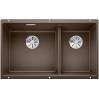 BLANCO Évier en granit SUBLINE 430/270-U 460 x 755 mm cafe 523160