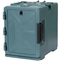 Cambro Conteneur de transport pour chargeurs frontaux avec couvercle étanche amovible et capacité de 57 L