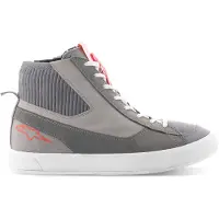 Alpinestars Chaussures Stated Light Gray Red Fluo White