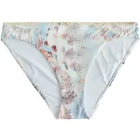 Next Bas de bikini bleu clair / marron / mauve / blanc