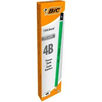 BIC Criterium 4B Bleistift (12 Stück) (4B, 12x)
