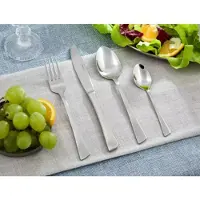 KINGHOFF set de 6 cuilleres a thé, brillant KH1337