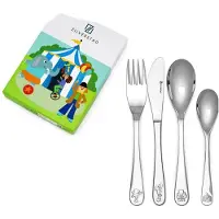 Zilverstad Couverts Enfant Zilverstad Circus Acier Inox (4 Pièces)
