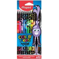 Maped Dreikant-Buntstift COLOR'PEPS MONSTER, 12er Kartonetui