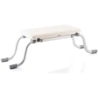 24.Se Seburett Non-slip Bathroom Seat Argenté