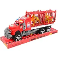 Trifox Camion avec dinosaures (jouets, véhicules)