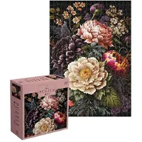 Interdruk - Puzzle Fleurs colorées pivoines roses - 500 dielov