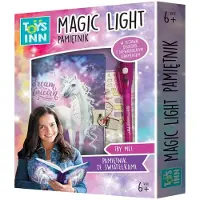 Stnux Journal de la licorne Magic Light (À rayures, Couverture rigide)