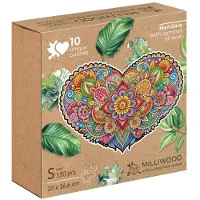 Alexander Puzzle de 150 pièces Milliwood « Paix et harmonie » – Mandala de l'amour