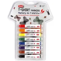 Toma T-shirt de marquage, 8 couleurs, blister (TO-745) (8x)