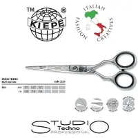 Kiepe Ciseaux de coiffure ergonomiques professionnels Studio Techno Relax 14cm