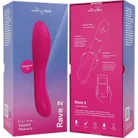 We-vibe Rave 2 - Vibromasseur point G contrôlé par application (rose)