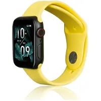 Beline Bracelet Apple Watch Silicone42/44/45/49Mm Jaune /Jaune