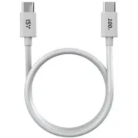 ISY Câble Usb-c 100 W 2m Blanc (iuc-5200)