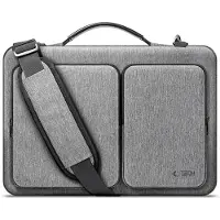 Tech-Protect 15-16 Defender Bag Laptop Bag - Gray (16"), Sac pour notebook, Gris, Argent