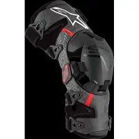 Alpinestars Supertech RK-10 Plasma Knee Brace Set Black Red Taille S
