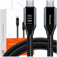 Mcdodo Usb-C Fast Charging Cable For Macbook Usb Type C 10Gbps 100W 4K 1M