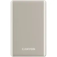 Canyon OnCharge 505, Powerbank, 5.000 mAh, in : USB-C, sortie : USB-C PD 20W + Wireless Magsafe 15W, ultra-rapide, sans fil