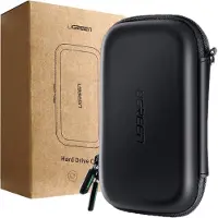 UGREEN Boîtier d'accessoires pour disque dur Ssd et Gsm Lp128 (L) (Noir)