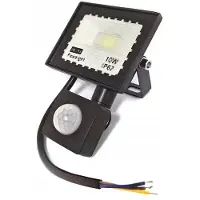 LedClick Lampe LED avec détecteur de mouvement 10W halogène Projecteur de façade Jardin