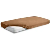 MULTITEX Drap-housse - - FROTTE PREMIUM - 110/120x190/200 cm - Bonnet 20 cm - 82% coton 18% polyester